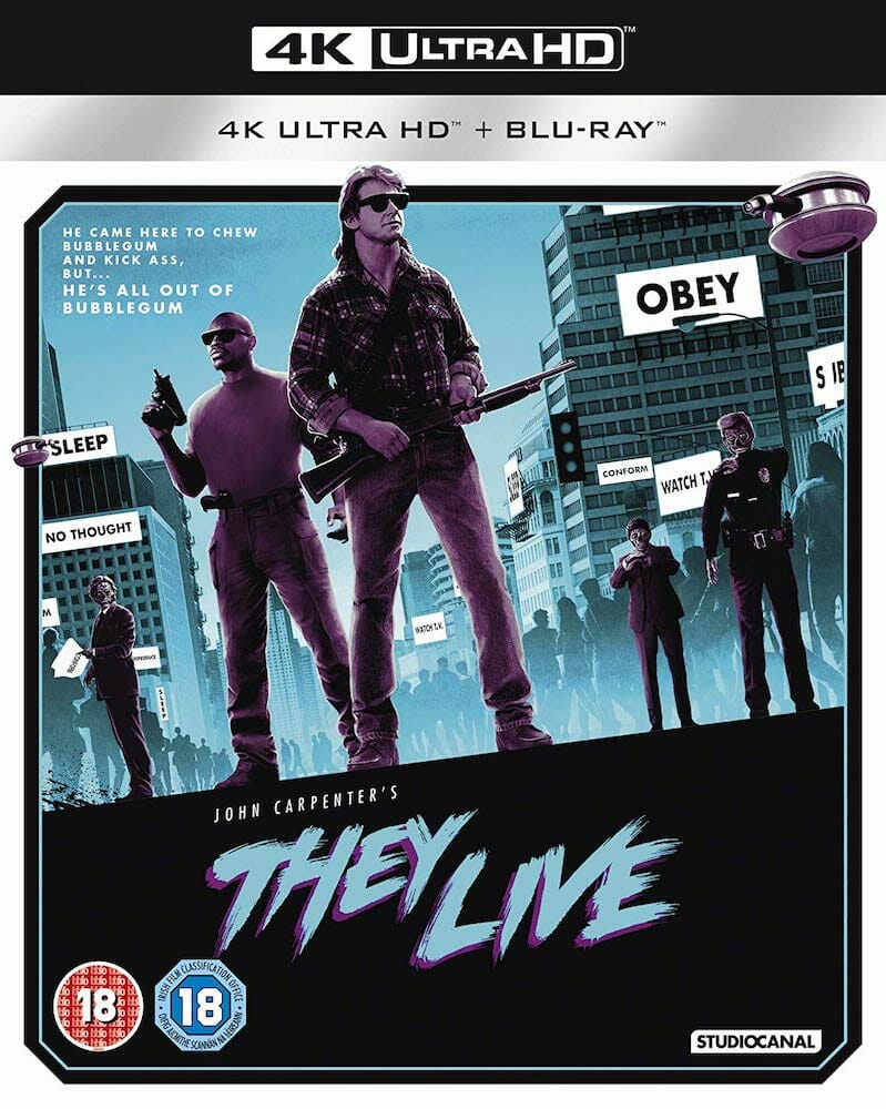 They Live (Standard Package UK 4k UHD / Blu-Ray Combo)