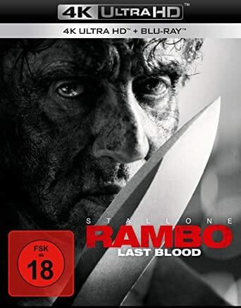 Rambo Last Blood (100m Intl Cut UHD / Blu-Ray Region B)