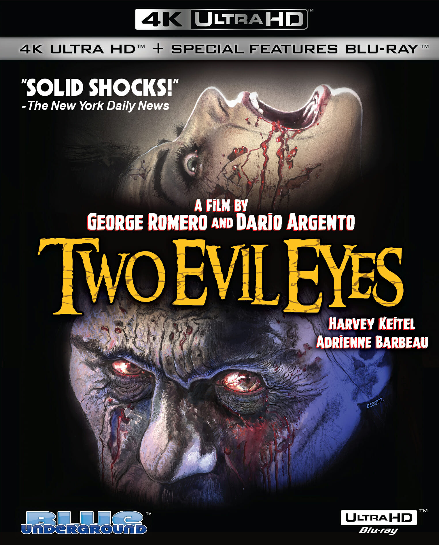 Two Evil Eyes UHD (Blue Underground) (4k UHD)