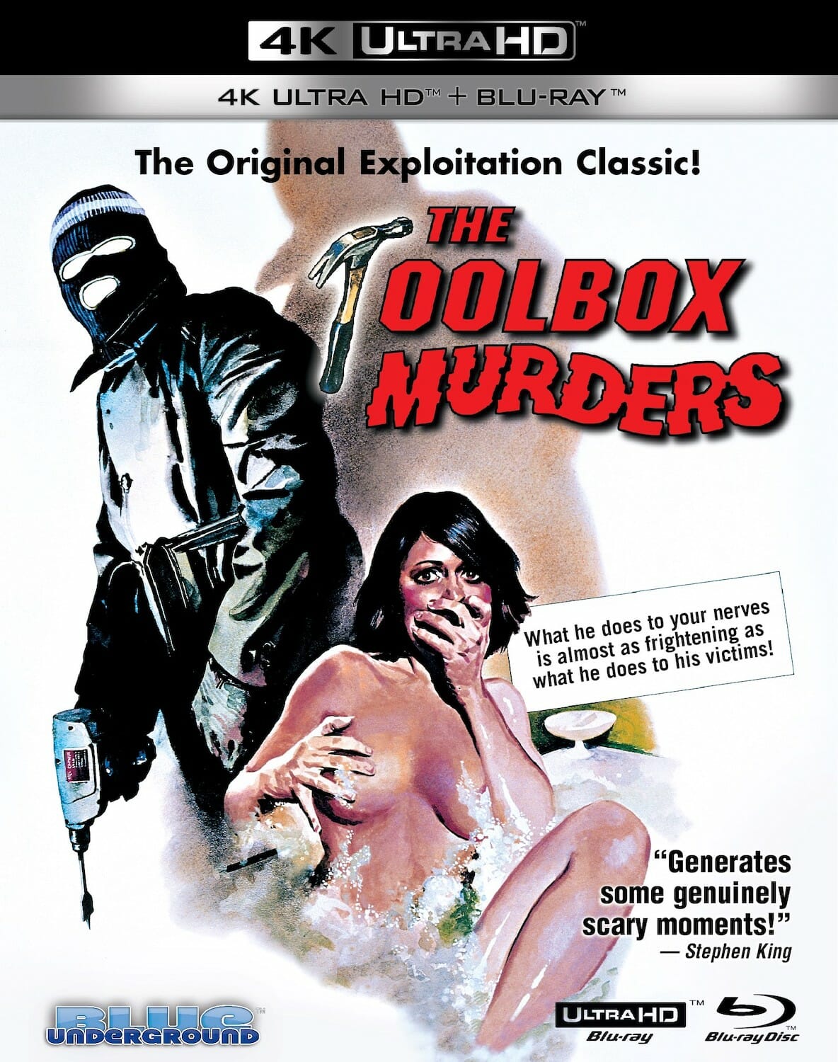 Toolbox Murders (Blue Underground UHD Region Free / Blu-Ray All Region)