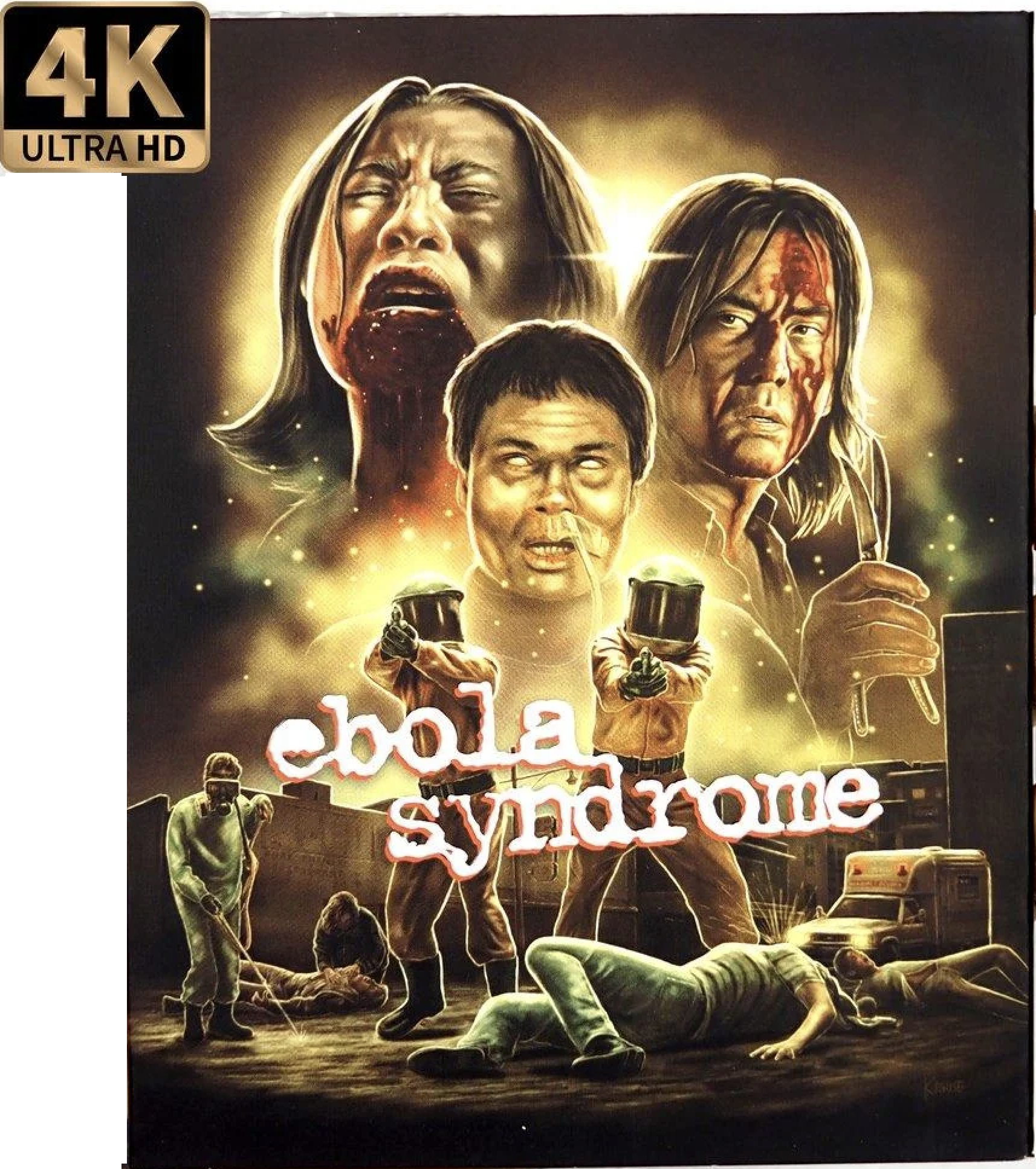 Ebola Syndrome (Limited Slipcover Vinegar Syndrome) (4k UHD / Blu-Ray All Region)