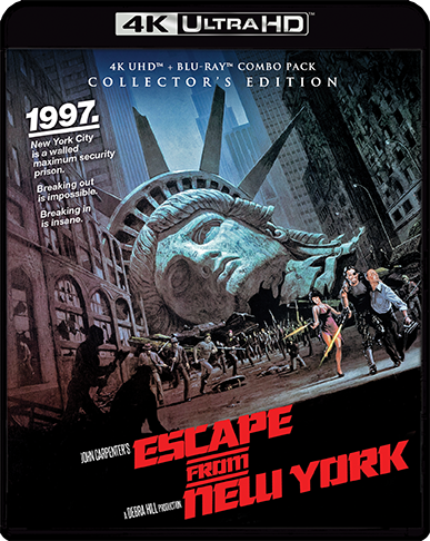 Escape from New York (Scream Factory) (4k UHD / Blu-Ray)