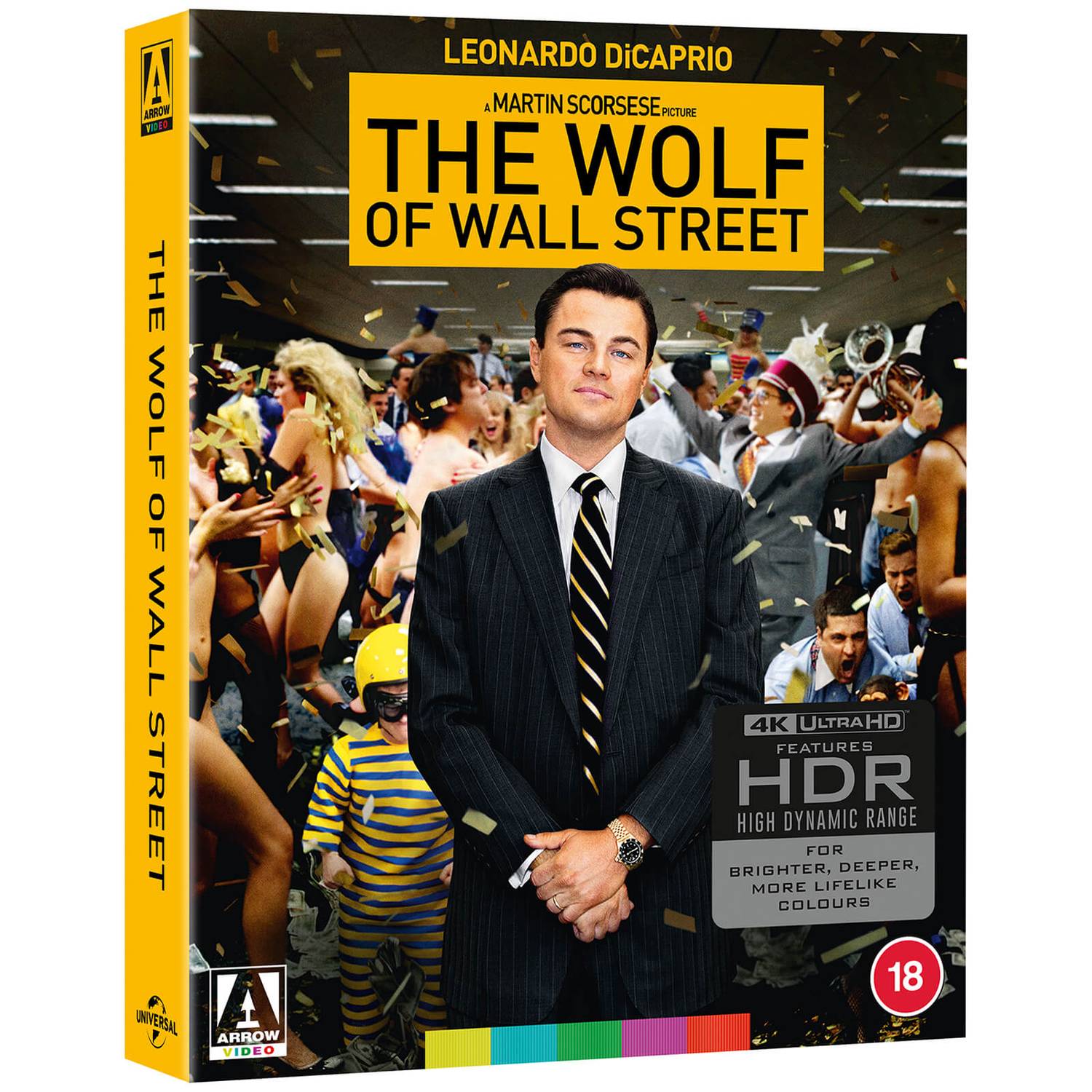 Wolf Of Wall Street (Arrow UK) (4k UHD)