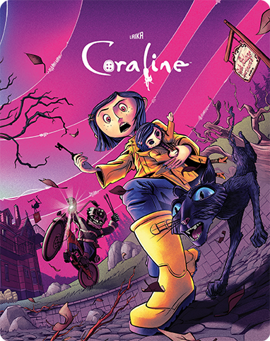 Steelbook Coraline (Shout Factory) (4K UHD)