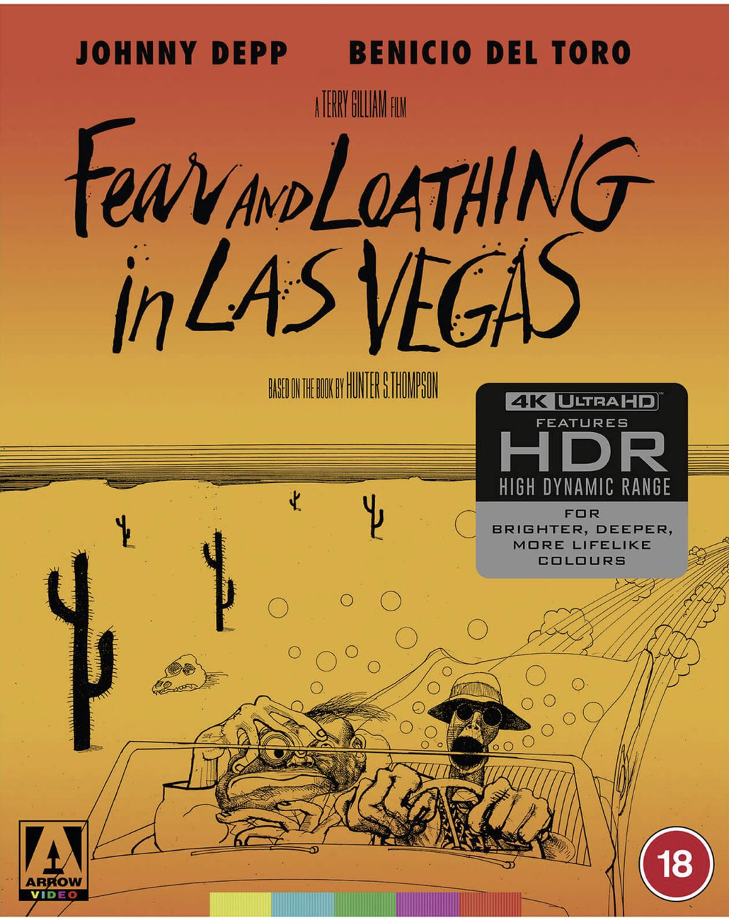 Fear and Loathing in Las Vegas (LE Arrow UK) (4k UHD)