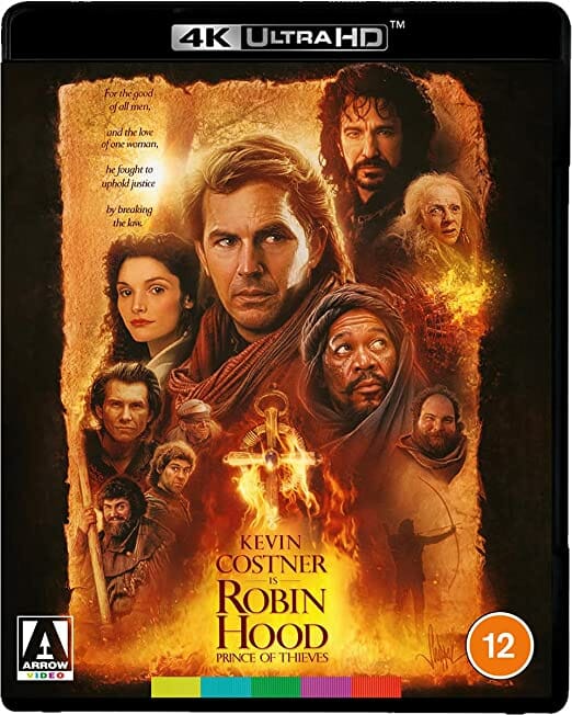 Standard Edition Robin Hood Prince of Thieves (Arrow UK) (4k UHD)