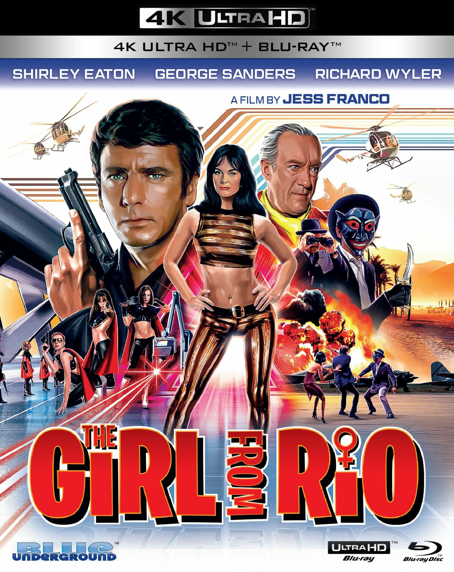 Girl From Rio (Blue Underground) (4k UHD / Blu-Ray All Region)
