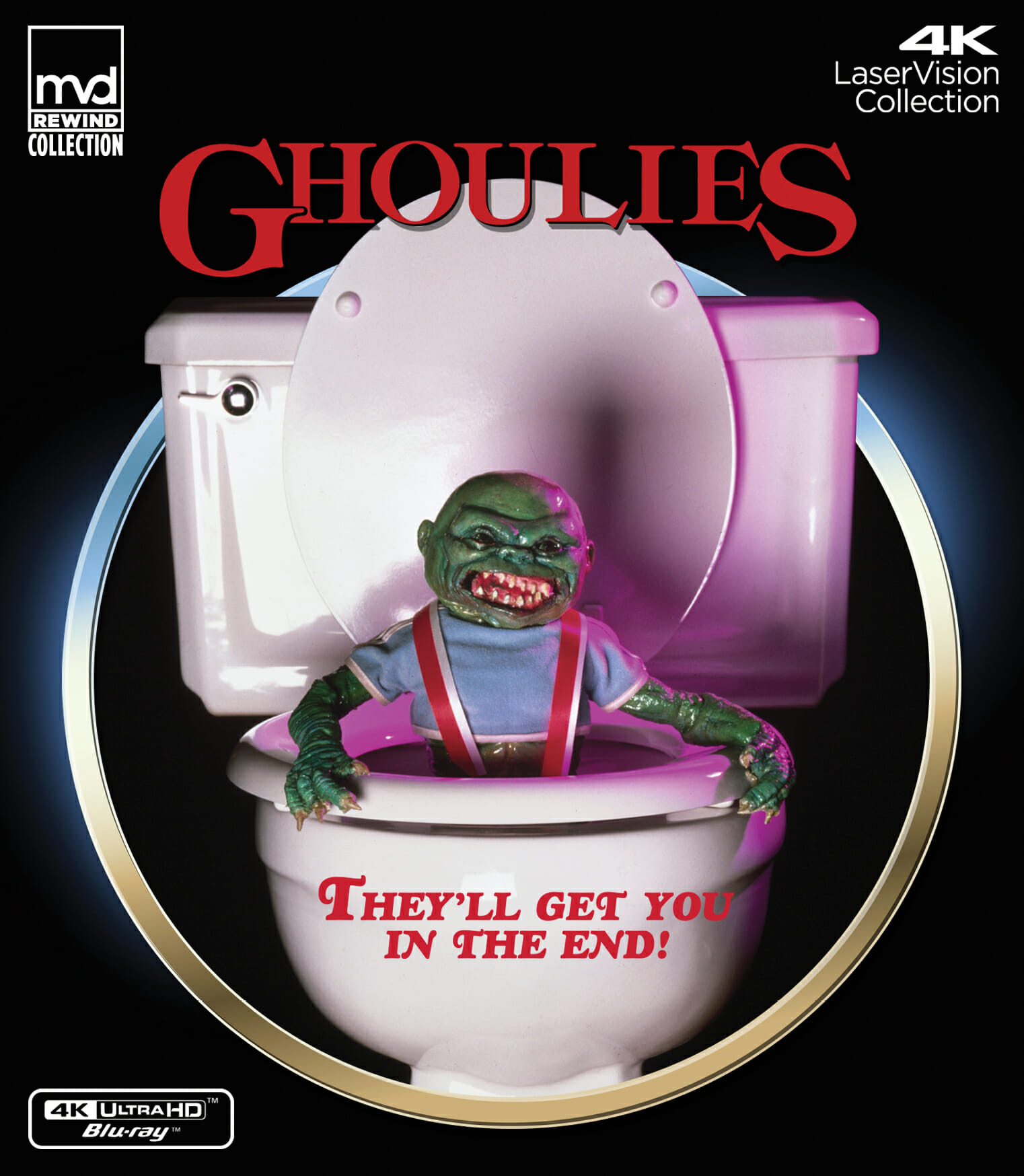 4k UHD Ghoulies (MVD) (4k UHD / Blu-Ray)