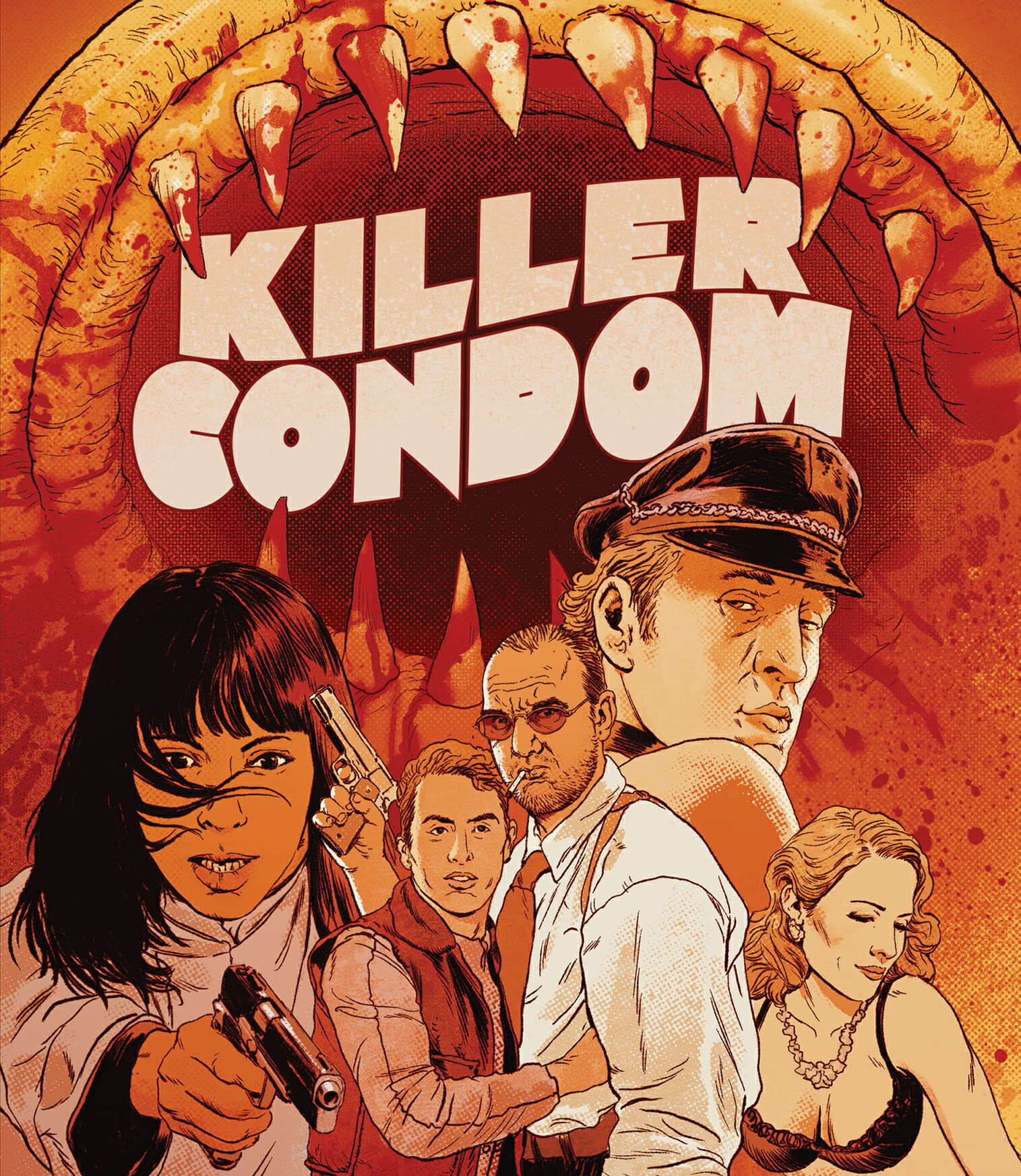 Killer Condom (LE Slipcover Vinegar Syndrome 3 Disc Set 4k UHD / Blu-Ray)