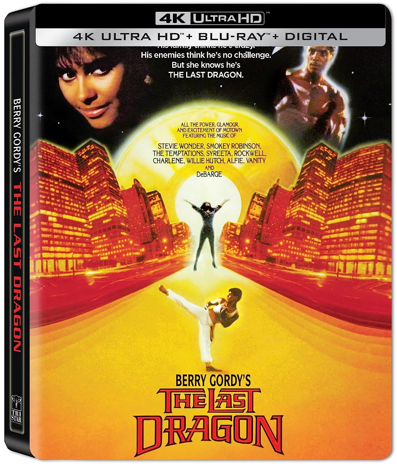 Steelbook Berry Gordy’s The Last Dragon (4k UHD / Blu-Ray)