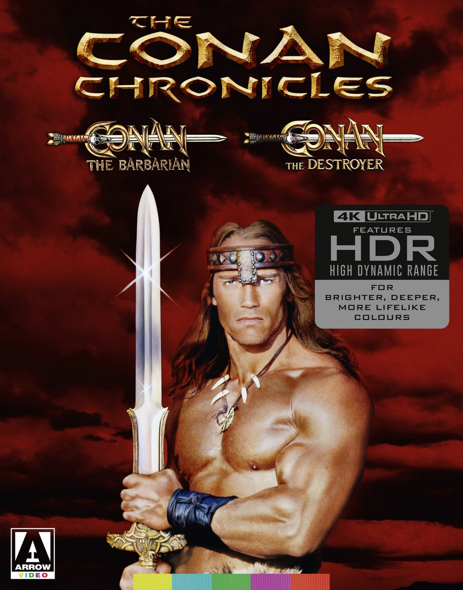 UHD The Conan Chronicles: Conan the Barbarian &amp; Conan the Destroyer ( LE Arrow US) (4k UHD)