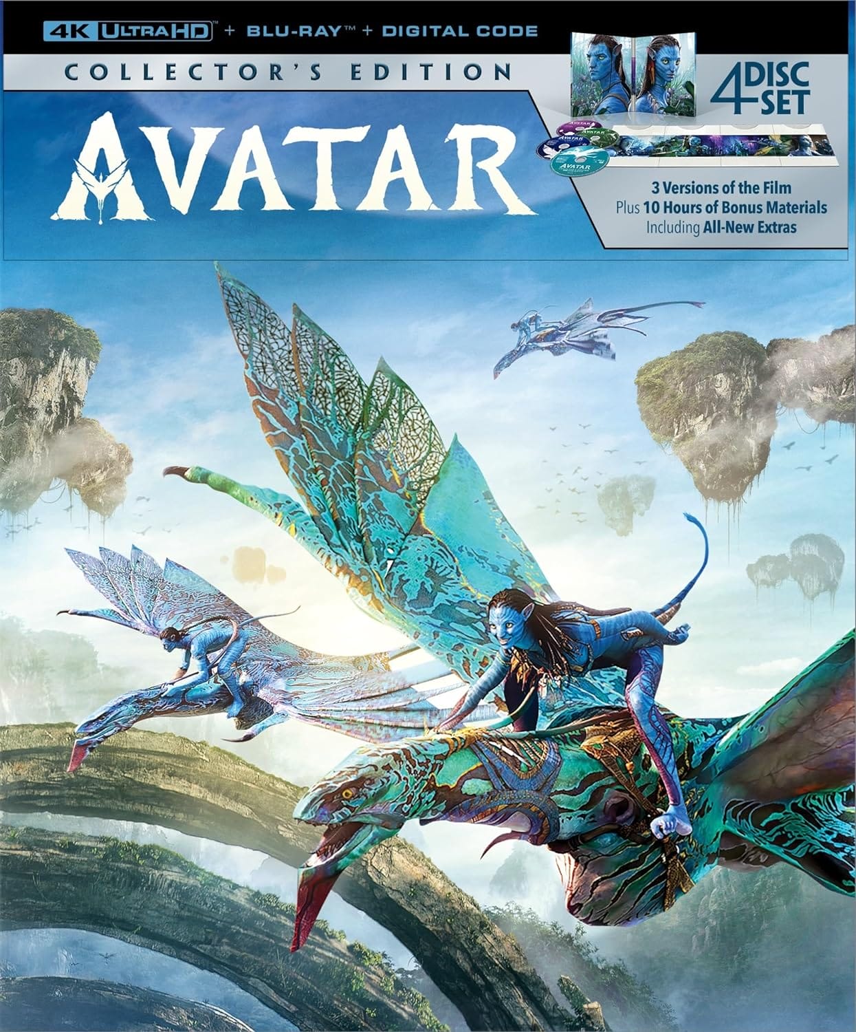 Avatar (4 Disc 4k UHD / Blu-Ray)
