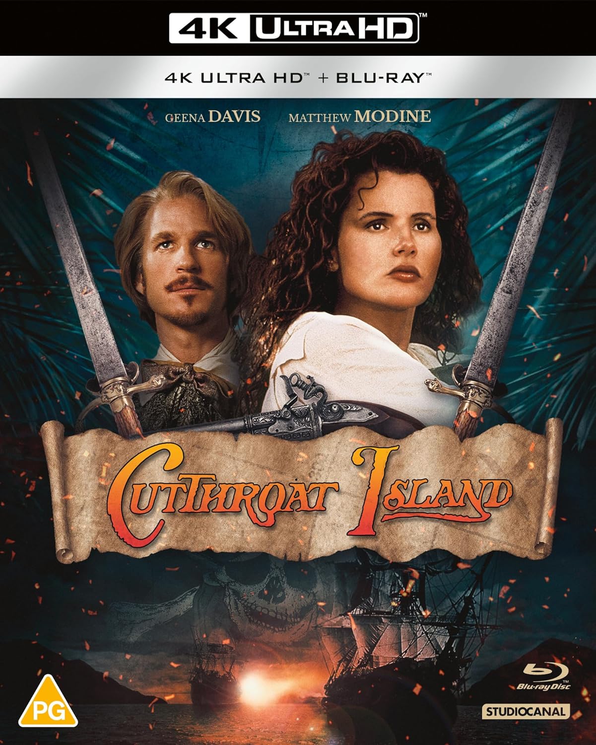 (standard) Cutthroat Island (UK Studio Canal) (4k UHD All Region)