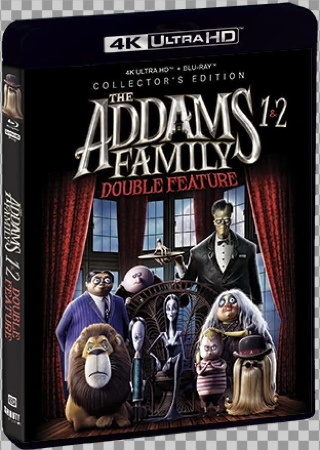 The Addams Family 1 & 2 Animated (Scream Factory 4k UHD / Blu-Ray)