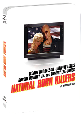 (Steelbook) Natural Born Killers (Shout Factory) (4k UHD / Blu-Ray)