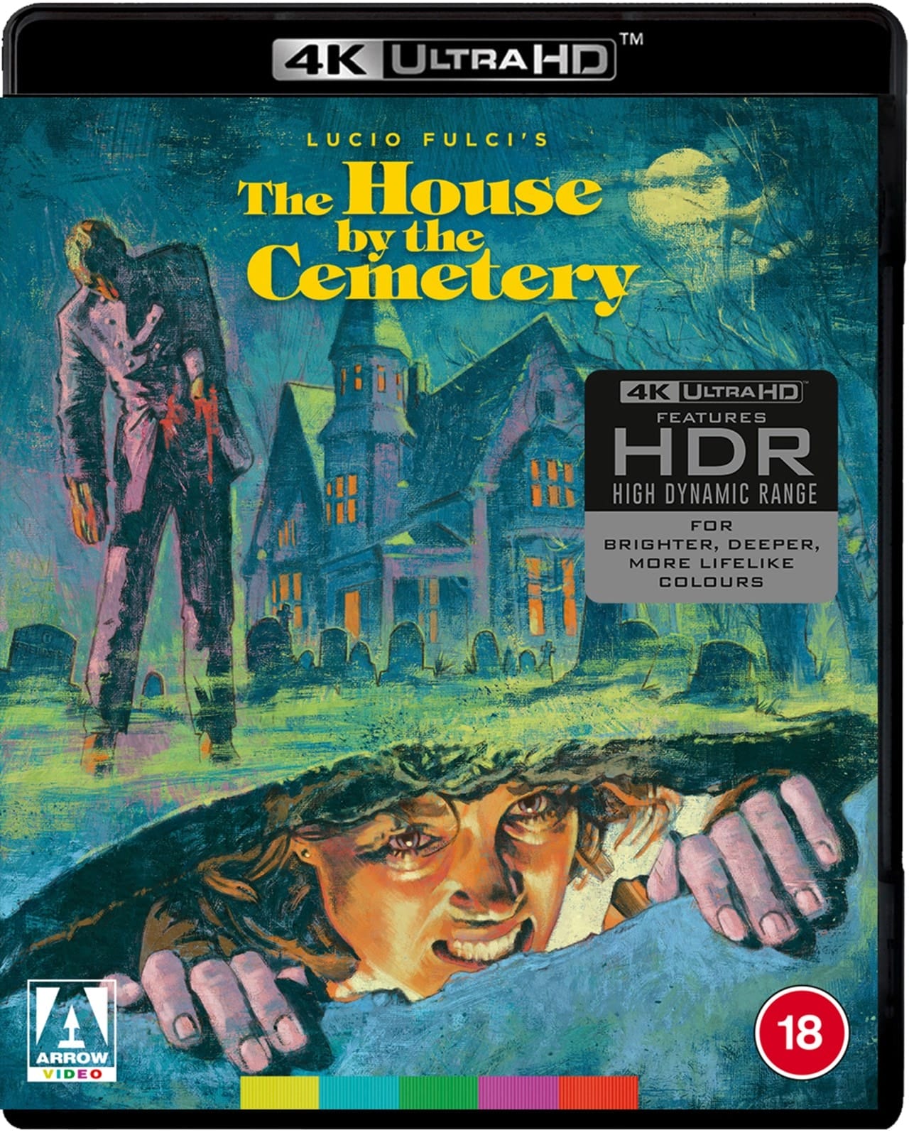 (Standard UHD) House by the Cemetery (Arrow UK 4k UHD)