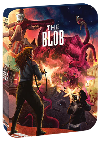 (Steelbook) The Blob (Scream Factory) (4k UHD / Blu-Ray)