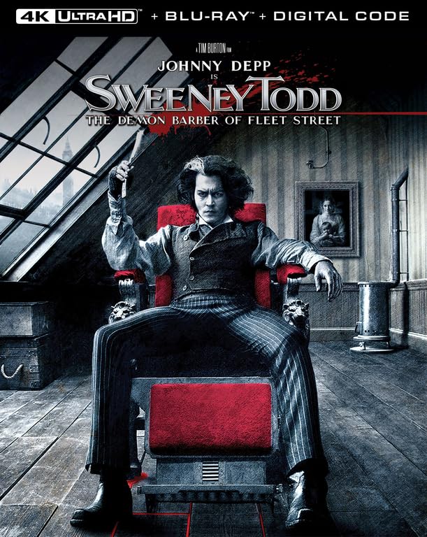 Sweeney Todd: The Demon Barber Of Fleet Street (4k UHD / Blu-Ray)