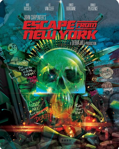 (Steelbook) Escape from New York (Scream Factory 3 Disc 4k UHD / Blu-Ray)
