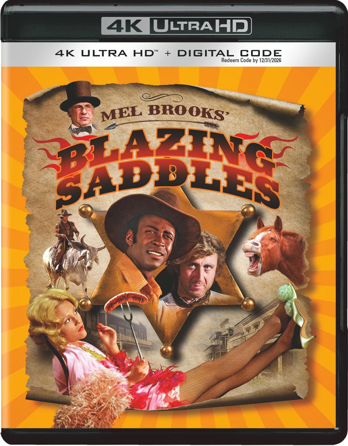 Blazing Saddles (Standard Case 4k UHD)