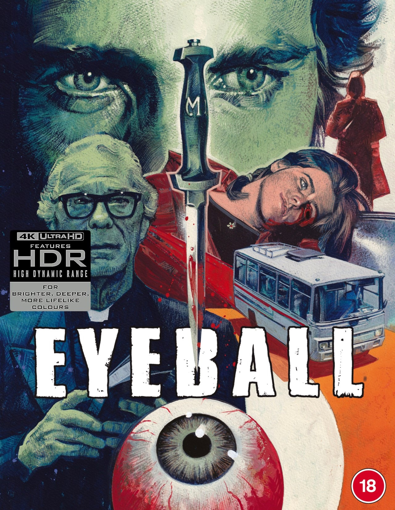 Eyeball (Limited Edition 88 Films) (4k UHD / Blu-Ray All Region)