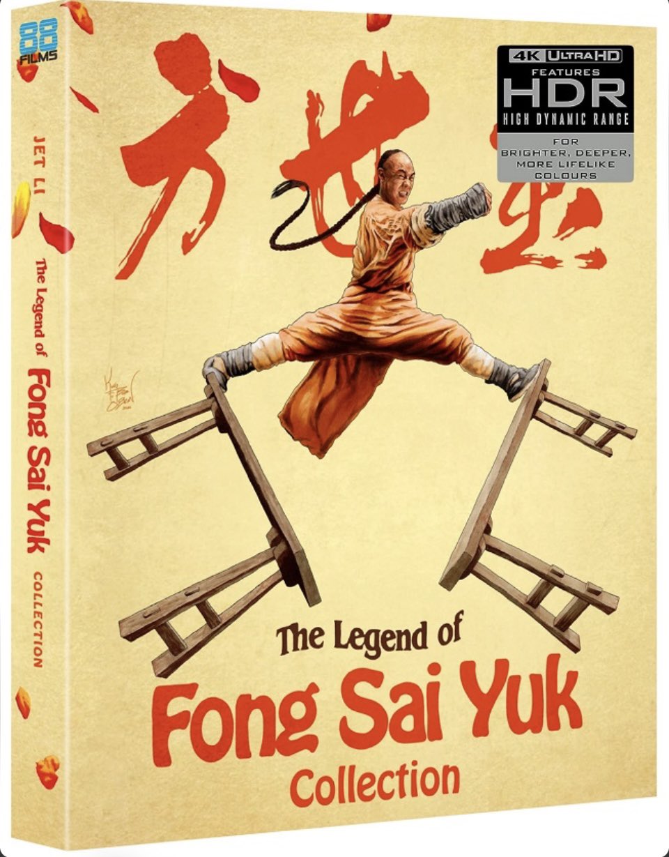 (4k) The Legend of Fong Sai Yuk 1 & 2 (Deluxe LE 88 Films UK 4k UHD)