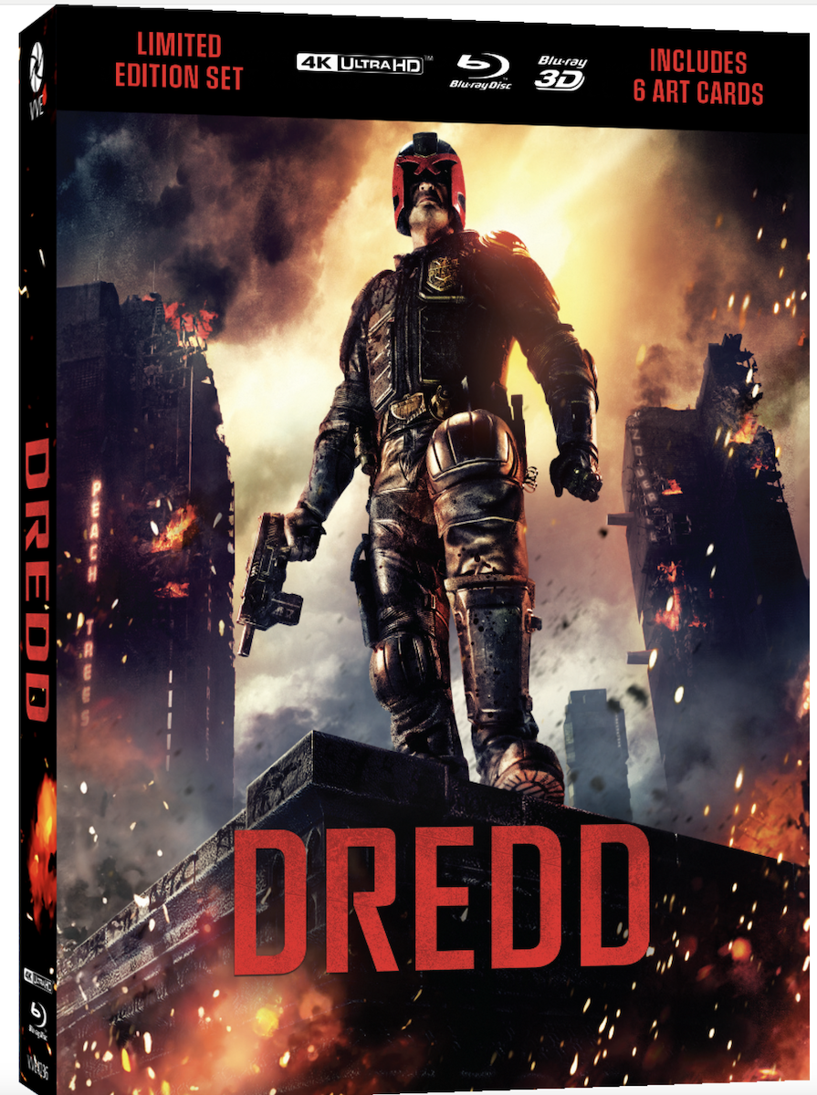 Dredd (LE 3D Lenticular Hardcase) (4k UHD / Blu-Ray All Region)