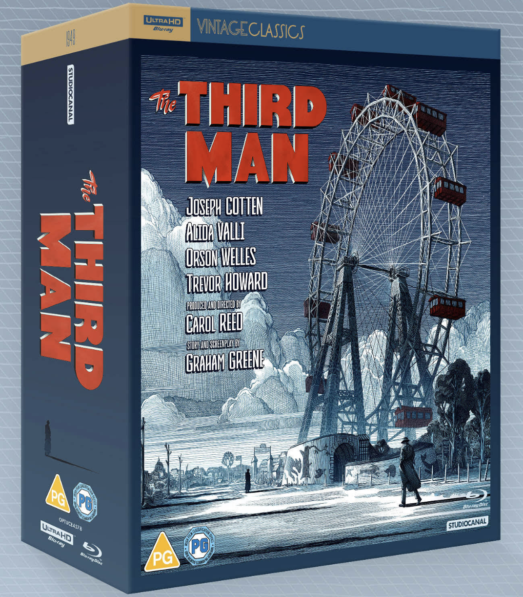 DINGED (UK LE) Third Man (Studio Canal 4k UHD)