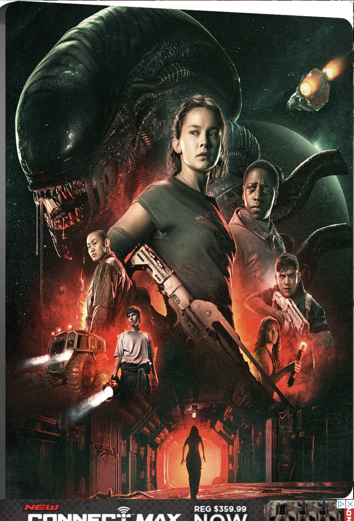 (US steelbook) Alien Romulus (4k UHD / Blu-Ray)