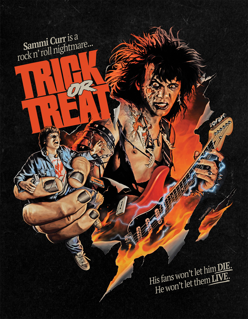 Cover A LIMITED Trick or Treat (Synapse 3 Disc LE CD / 4k UHD / Blu-Ray All Region)
