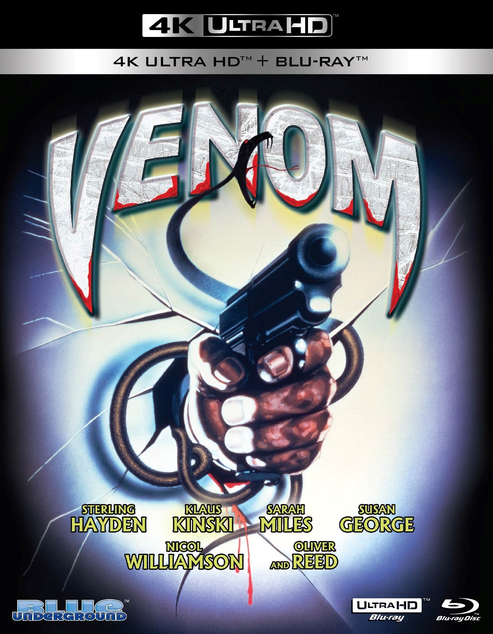 (4k) Venom (Blue Underground) (4k UHD / Blu-Ray All Region)