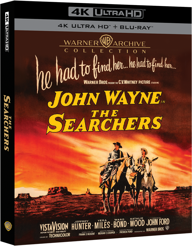 The Searchers (Warner Archive) (4k UHD / Blu-Ray)