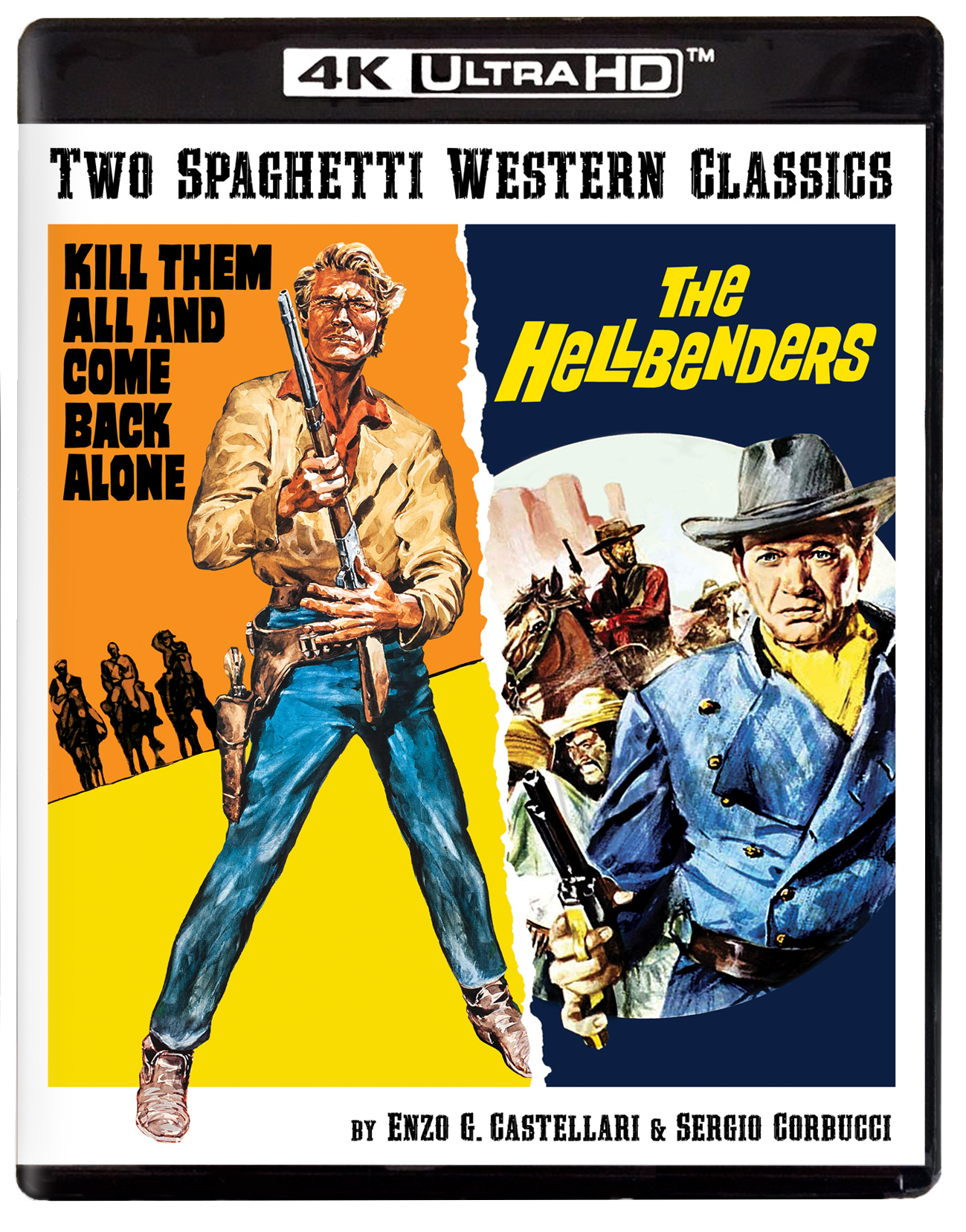 Spaghetti Western Classics [Kill Them All and Come Back Alone / The Hellbenders] (Kino) (4k UHD)