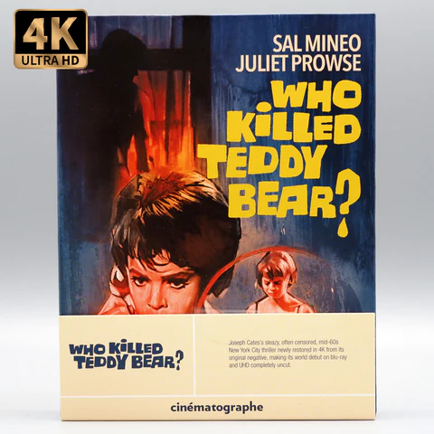 Who Killed Teddy Bear (Vinegar Syndrome Cinématographe) (4k UHD / Blu-Ray)