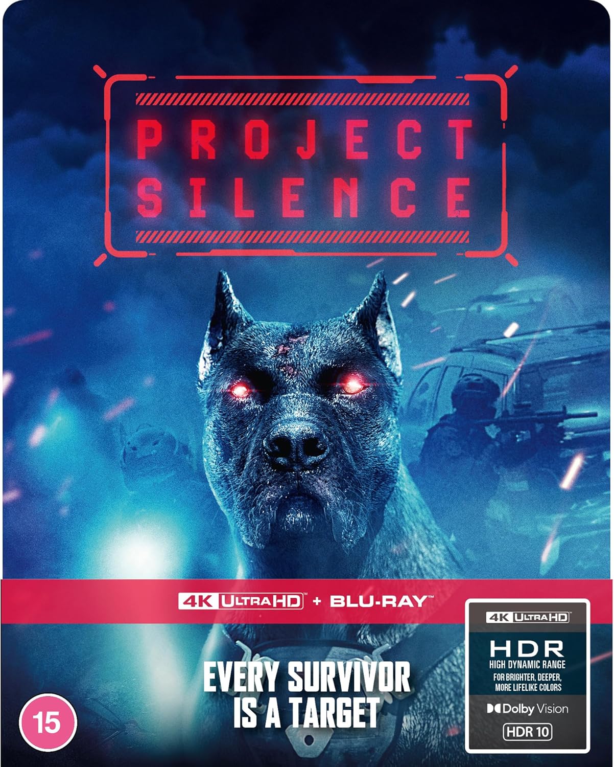 Project Silence (LE Steelbook 4k UHD / Blu-Ray Region B)