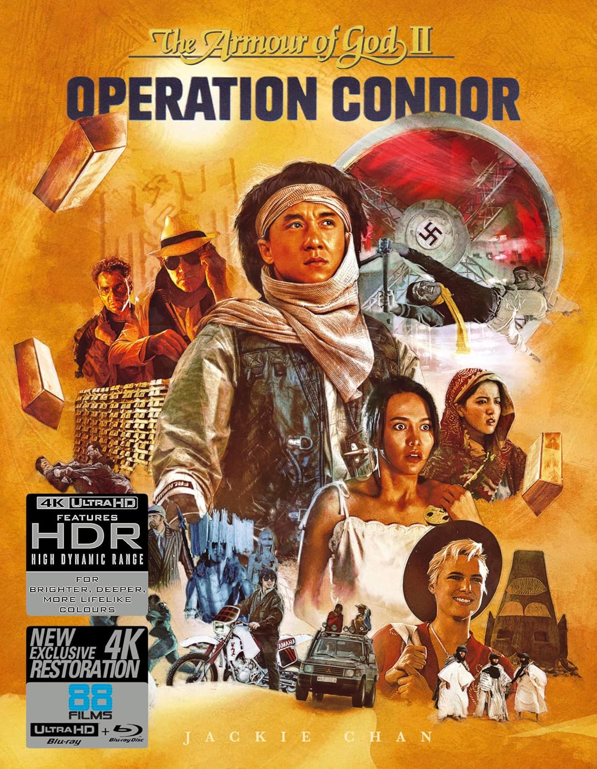 (UK 4k) Armour of God II: Operation Condor (LE 88 Films UK 4k UHD All Region)