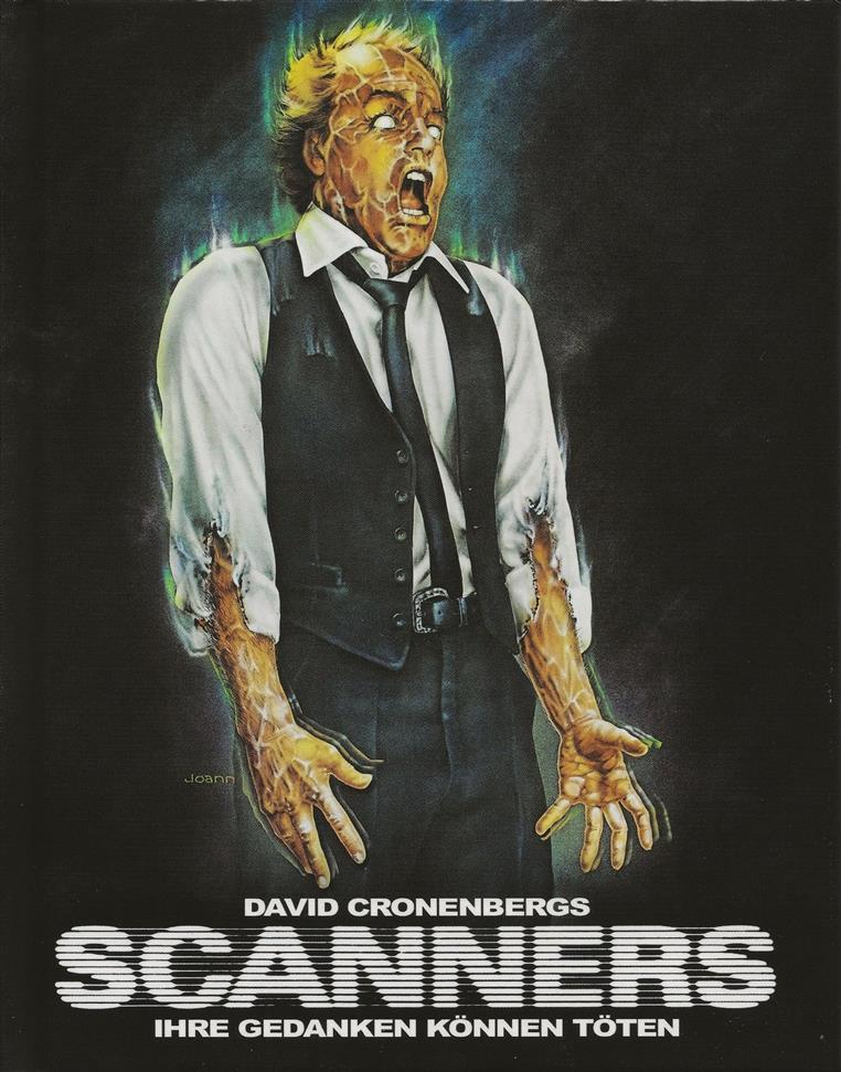 (Mediabook) Scanners (Plaion Germany) (LE Mediabook 4k UHD / Blu-Ray Region B)