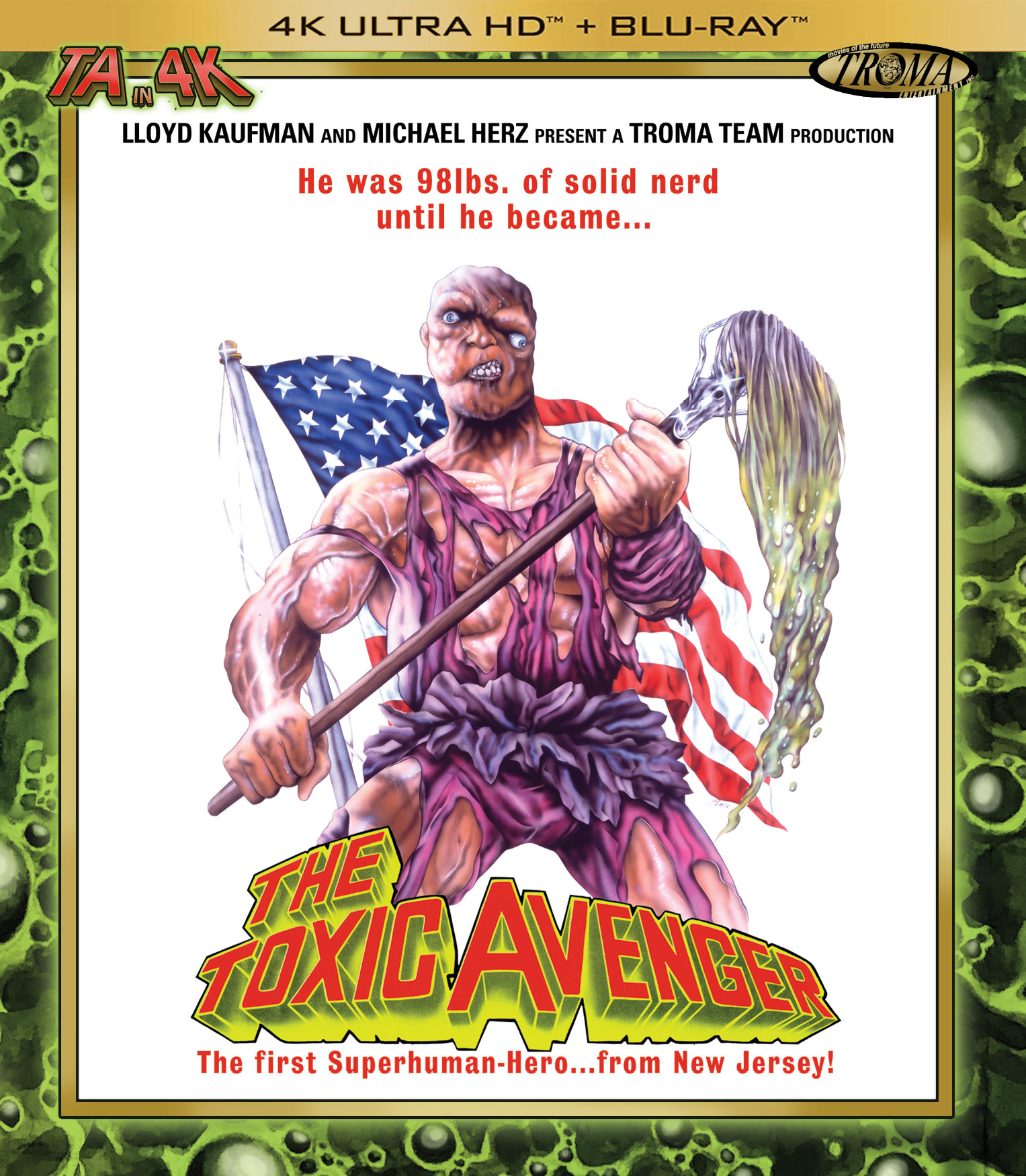 Toxic Avenger (Troma) (4k UHD / Blu-Ray All Region)