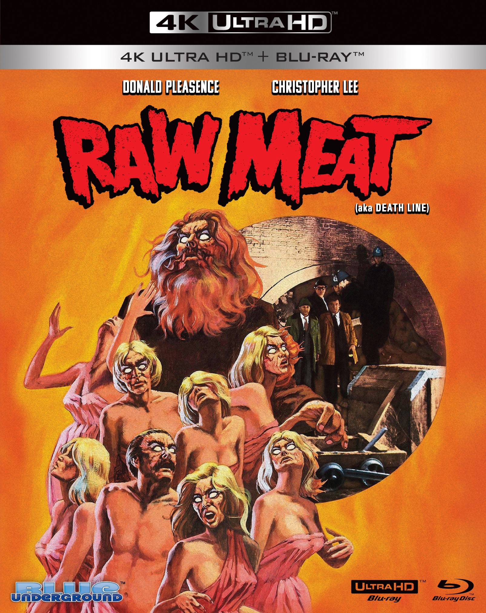 Raw Meat (Blue Underground 4k UHD / Blu-Ray All Region)