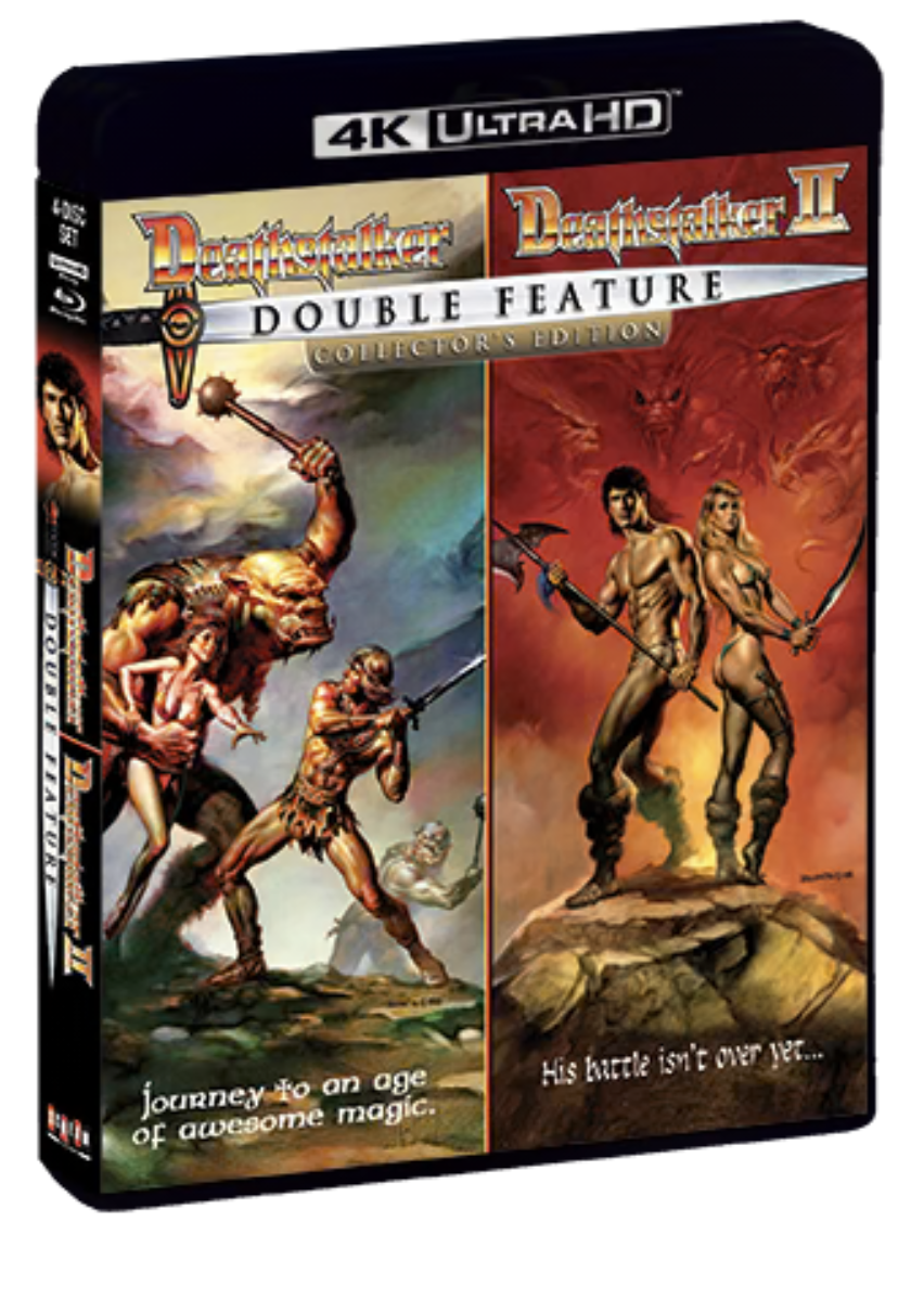 (4k) Deathstalker 1 & 2 (4 Disc Scream Factory 4k UHD / Blu-Ray)