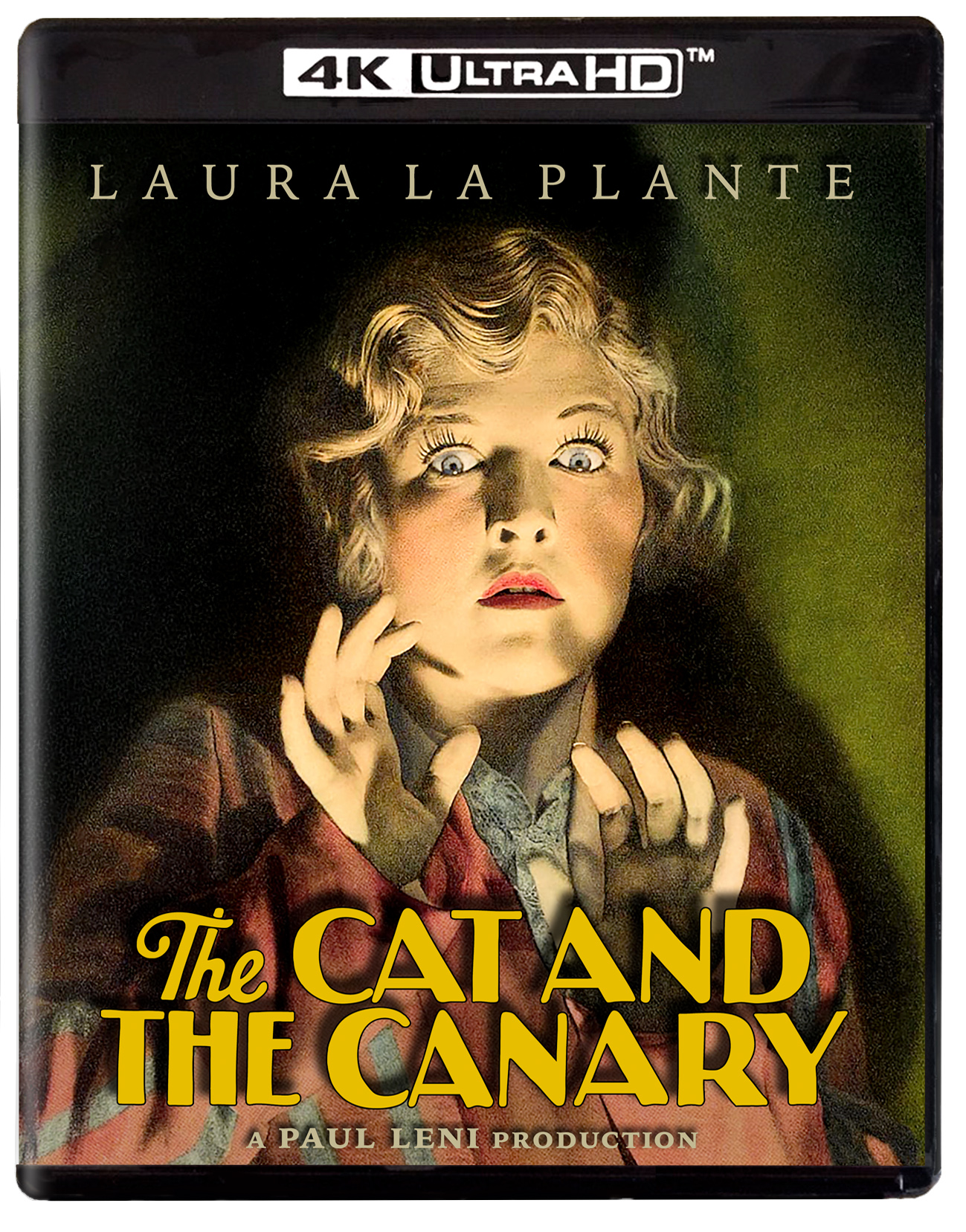 (4k) The Cat and the Canary (Kino 4k UHD / Blu-Ray)