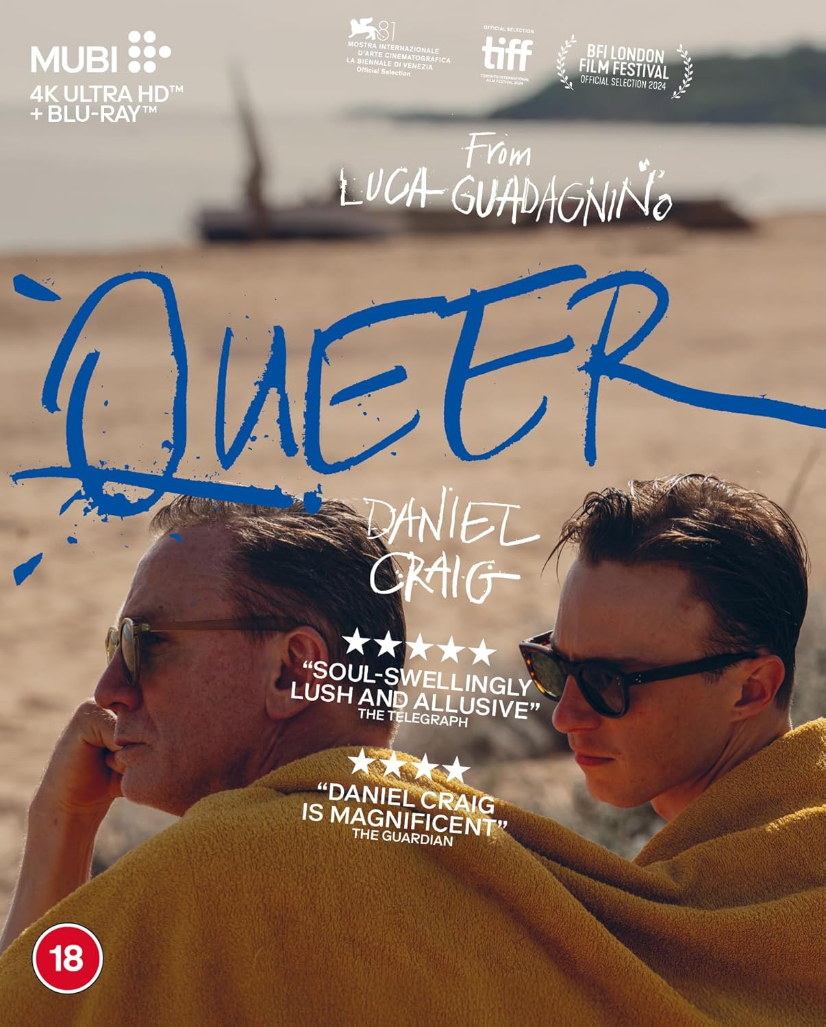 Queer (Mubi 4k UHD All Region / Blu-Ray Region B)
