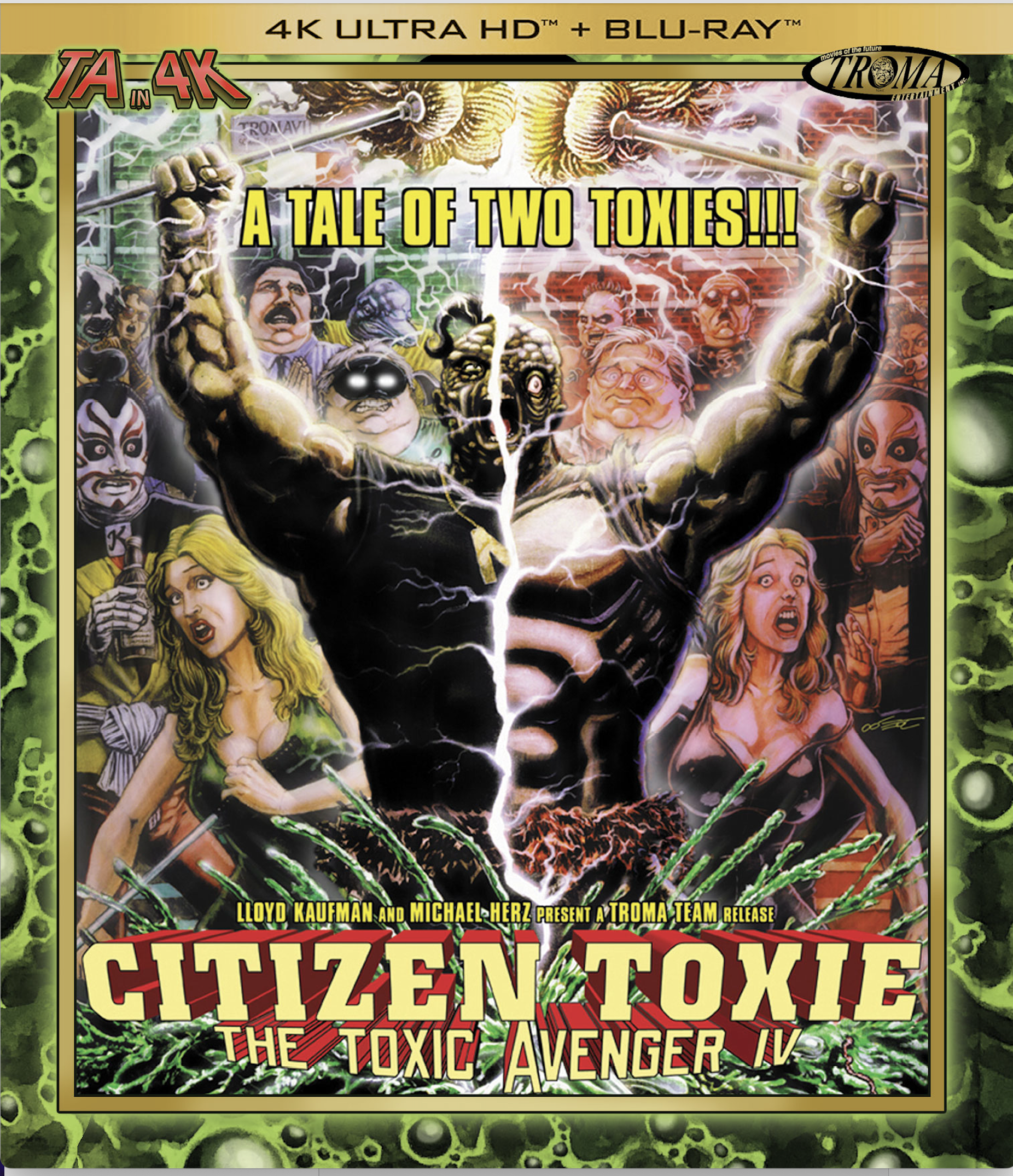 Citizen Toxie – Toxic Avenger Part IV (Troma) (4k UHD / Blu-Ray All Region)