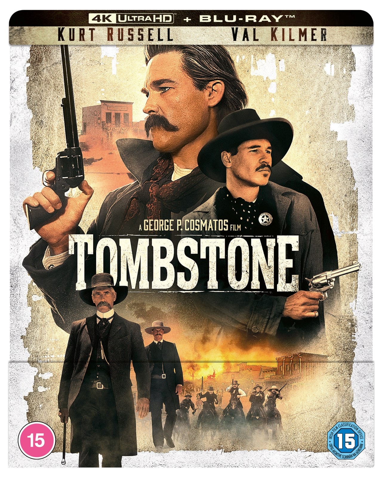 (UK STEELBOOK 4k) Tombstone (4k UHD / Blu-Ray All Region)