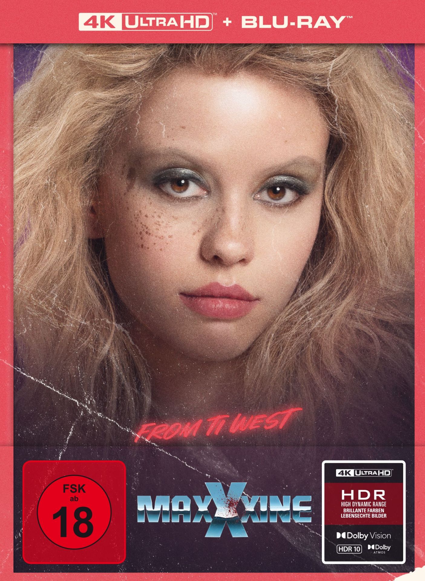 (Cover B) Maxxxine (LE Mediabook 4k UHD All Region  / Blu-Ray Region B)