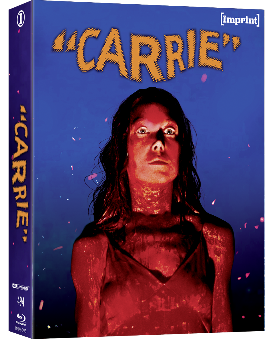Carrie (1976) (Imprint LE Lenticular Hardcase) (4k UHD / Blu-Ray All Region)