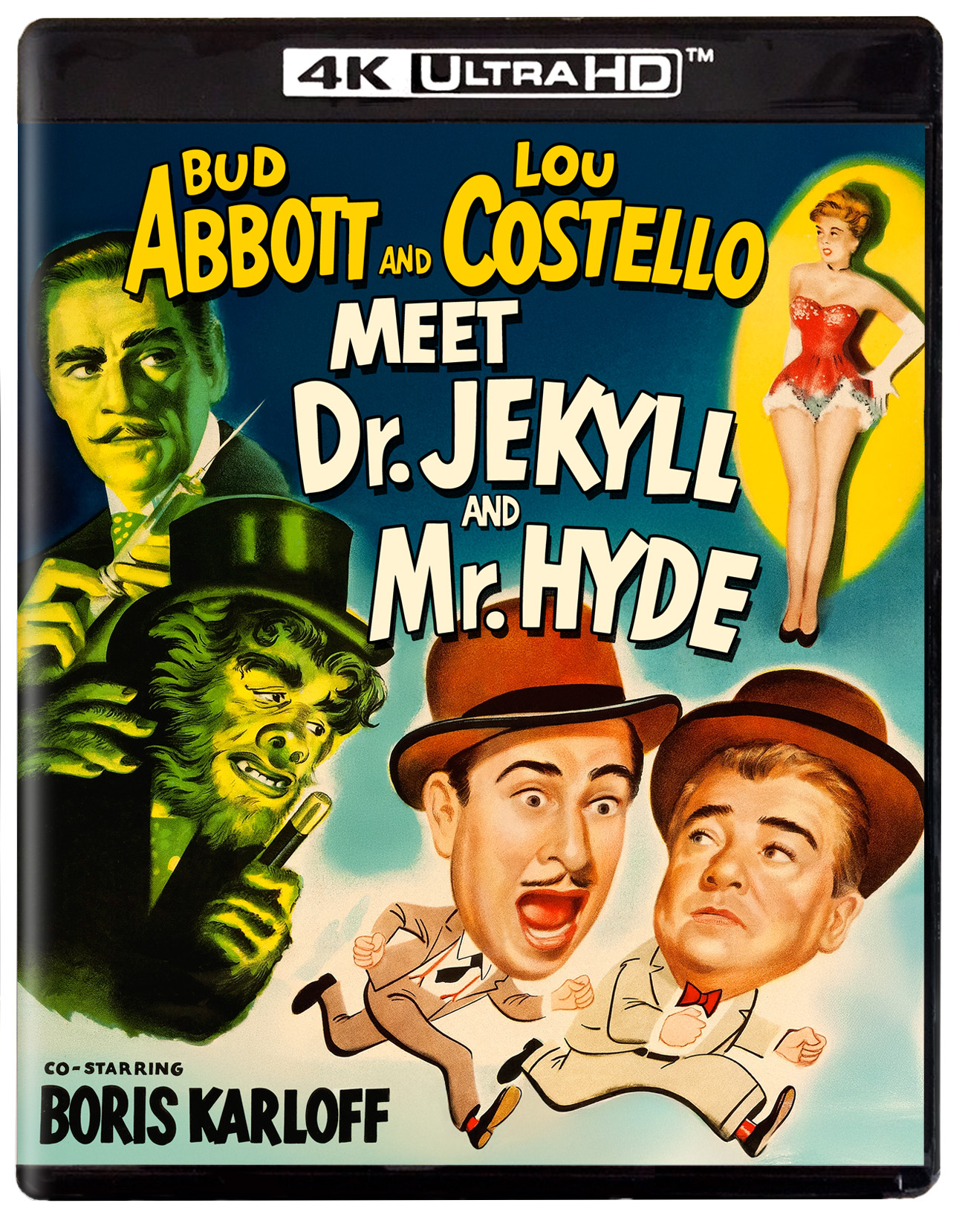 Abbott and Costello Meet Dr Jekyll and Mr Hyde (Kino) (4k UHD)