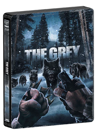 (steelbook) The Grey (Scream Factory) (4K UHD / Blu-Ray)