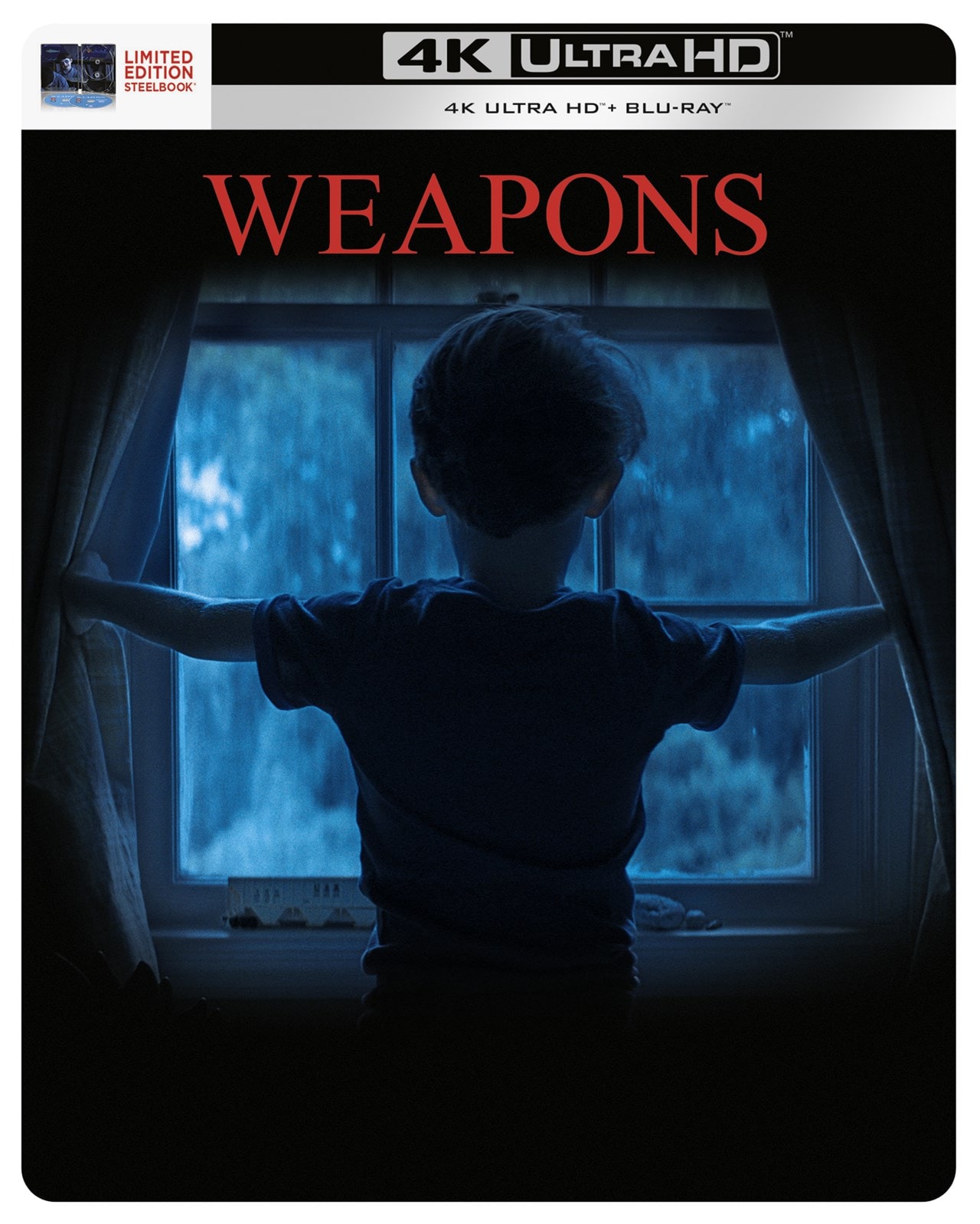 (Steelbook) Weapons (UK release 4k UHD)