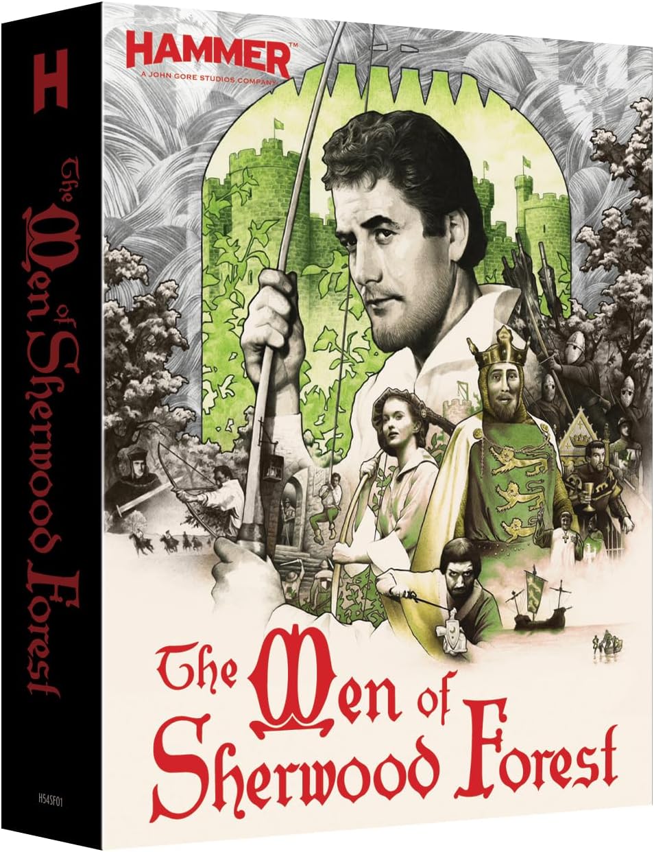 (UK LE 4k) Men of Sherwood Forest (3 Disc LE 4k UHD / Blu-Ray All Region)